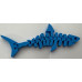 【i930】小魚_活動式結構3D列印_木白/海洋魚/可愛/鑰匙圈/吊飾/玩具/贈品/紀念品/療癒搞怪/禮物/婚禮小物