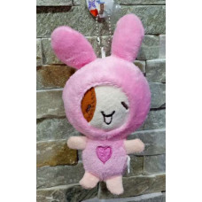 變臉娃娃--粉色表情兔(15cm)