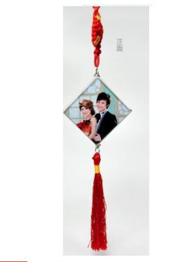 【i930個性小舖】水晶中國結車掛