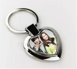 【i930個性小舖】愛心形金屬鑰匙圈