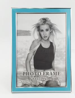 【i930個性小舖】A4拼圖相框--藍色(含拼圖)