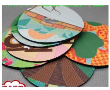 【i930個性小舖】-客製化圓形杯墊