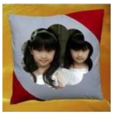 【i930個性小舖】-對角抱枕紅色