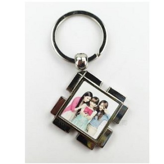 【i930個性小舖】菱形金屬鑰匙圈